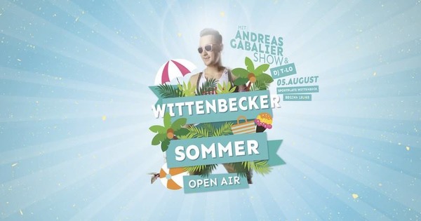 Party Flyer: Wittenbecker Sommer Open Air 2017 am 05.08.2017 in Wittenbeck